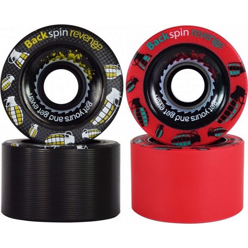 BackSpin Revenge Roller Skate Wheels 62MM