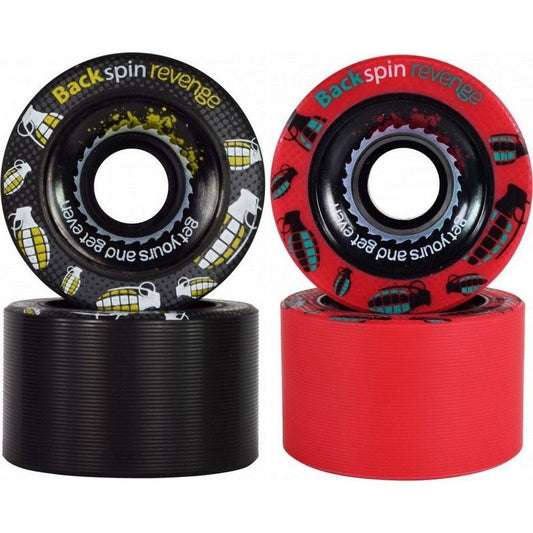 BackSpin Revenge Roller Skate Wheels 62MM