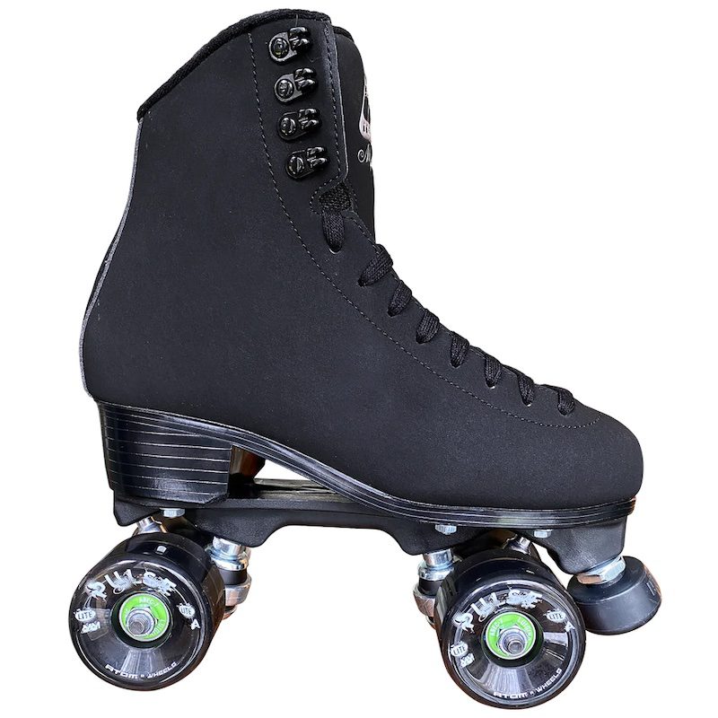Jackson Mystique Black Viper Nylon Outdoor Skate with Pulse Lite