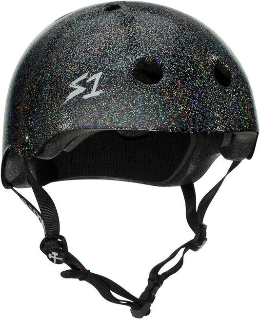 S1 Mega Lifer Helmet Black Gloss Glitter