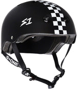 S1 Lifer Helmet Black Matte W/ Checkers