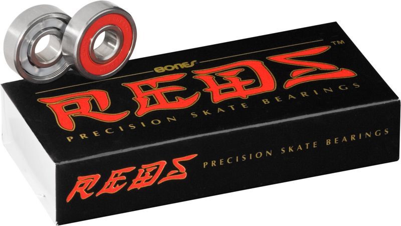 Bones Reds (16) Bearings - ROLLER SKATE USA