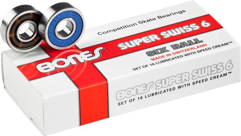 Bones Super Swiss 6 Ball (16) Bearings