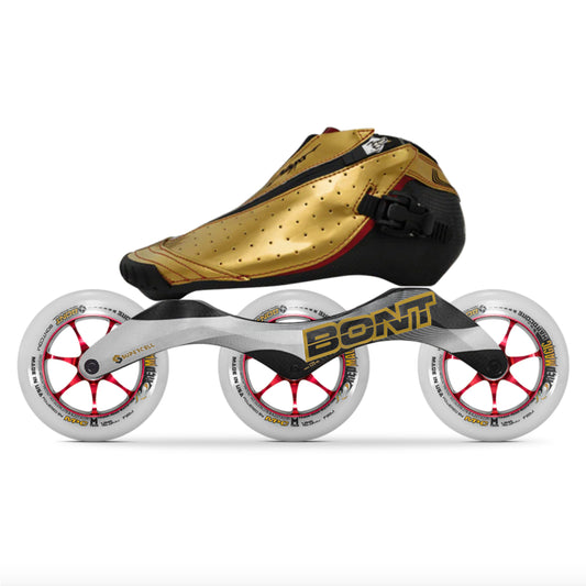 Bont Vaypor Zipper Toebox Inline Skate with Supercell Frame