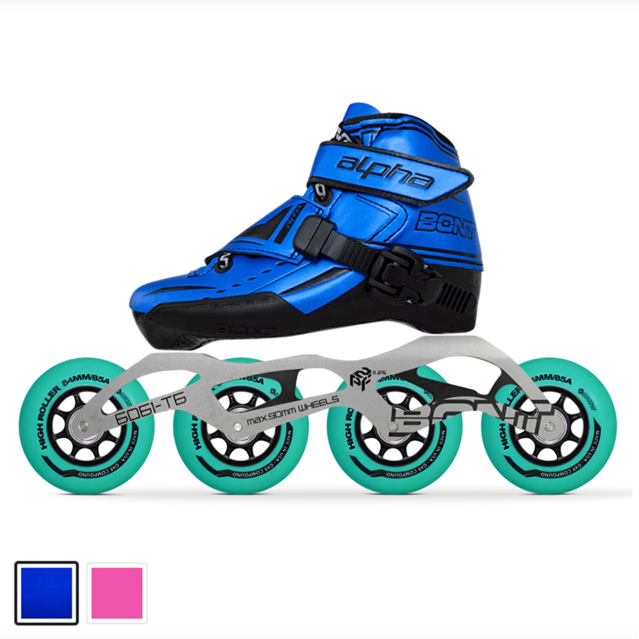 Bont Alpha Inline Speed Skates Kids - ROLLER SKATE USA