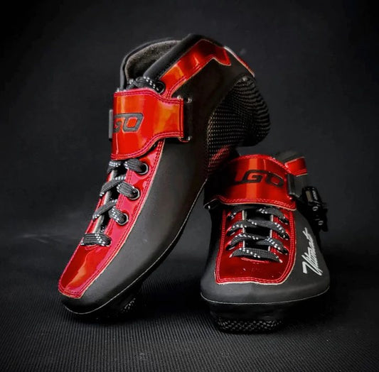 LGO Ultimate Black/Red Skate Boot