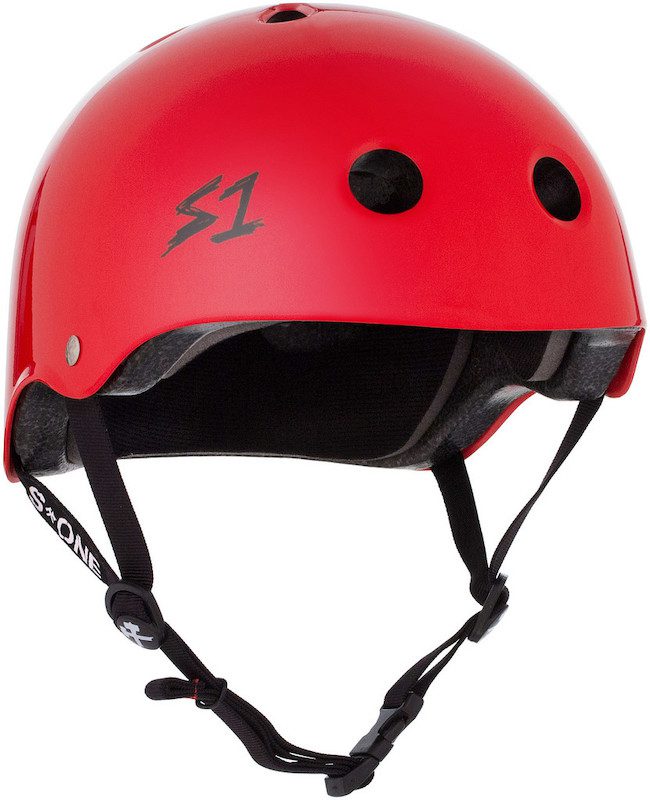 S1 Lifer Helmet Bright Red Gloss