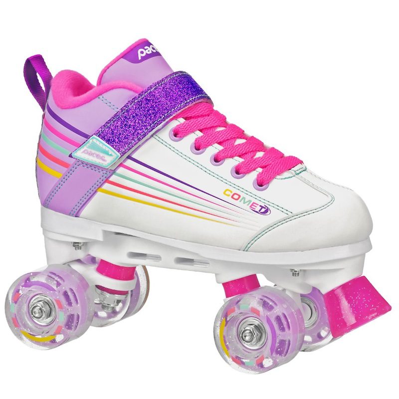 Pacer Comet 500 Girls Lighted Wheels Rink Skates