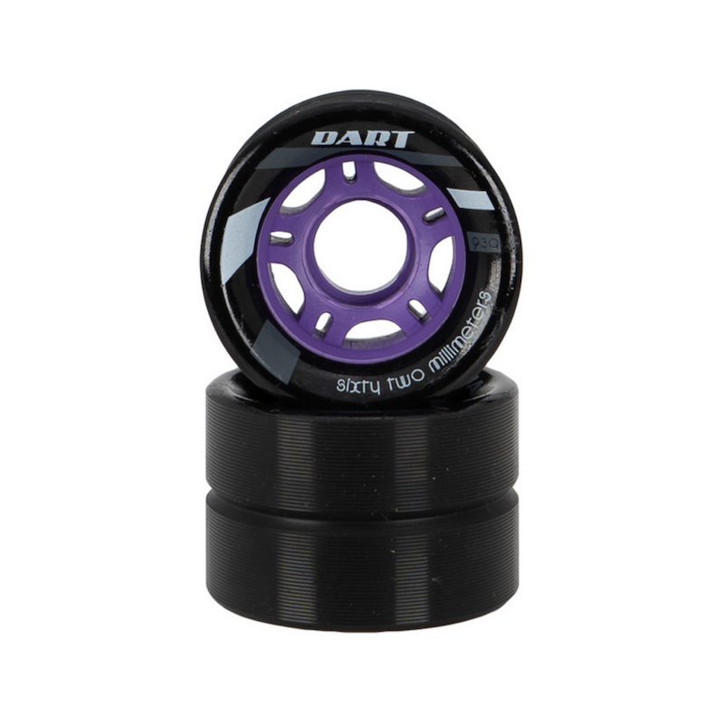 Riedell Dart Ombre Purple Pink Roller Skate