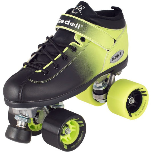 Riedell R3 Ombre Green Black Roller Skate