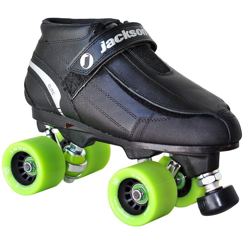Jackson Elite Nylon Rink Skate Green Snap