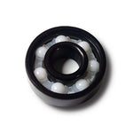 Tornado F-2 White ZR02 Zirconia Ceramic Balls W/ Black Oxidized Coated Races Bearings