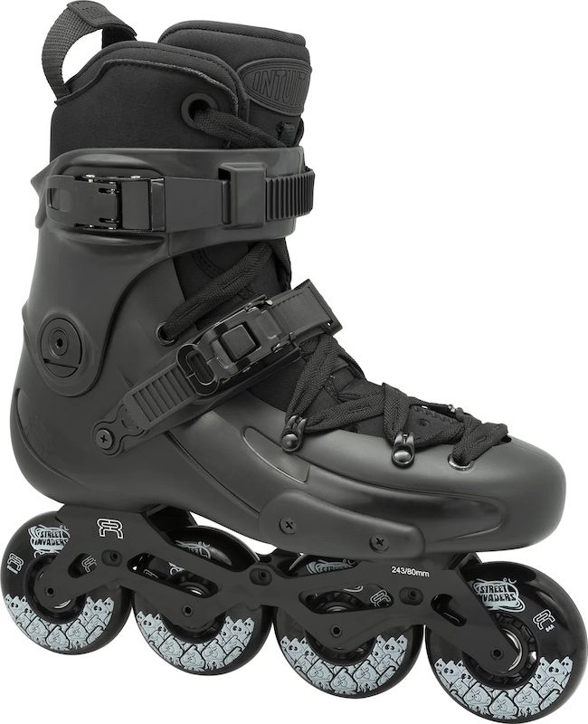 FR FR1 INTUITION 80 Deluxe Black - ROLLER SKATE USA