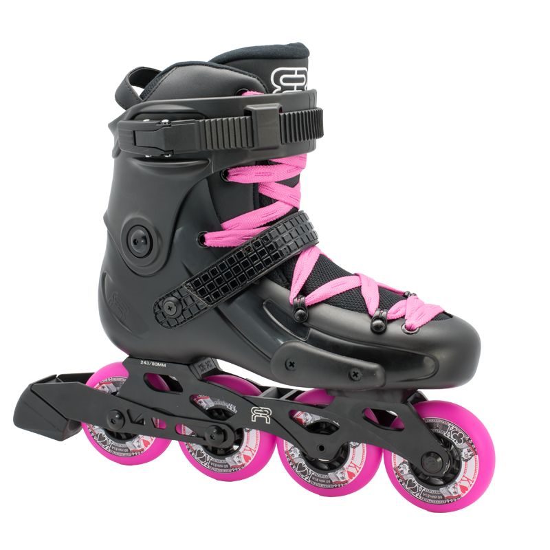 FR FRW 80 Black Pink Women Freeride Skate