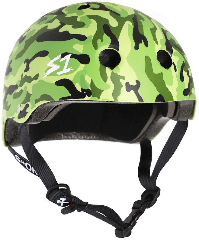 S1 Lifer Helmet Green Camo Matte