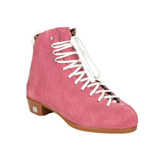Moxi Jack Strawberry Pink Leopard Lining Roller Boot