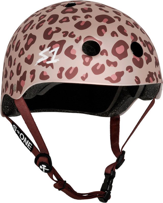 S1 Lifer Helmet Light Pink Cheetah