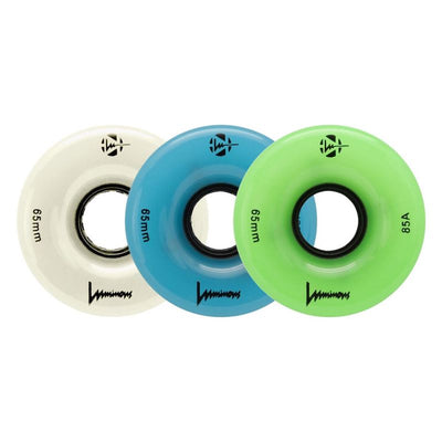 Luminous Longboard Freestyle LED Wheels 65mm