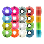 Luminous QUAD LED Wheels 62mm 85A