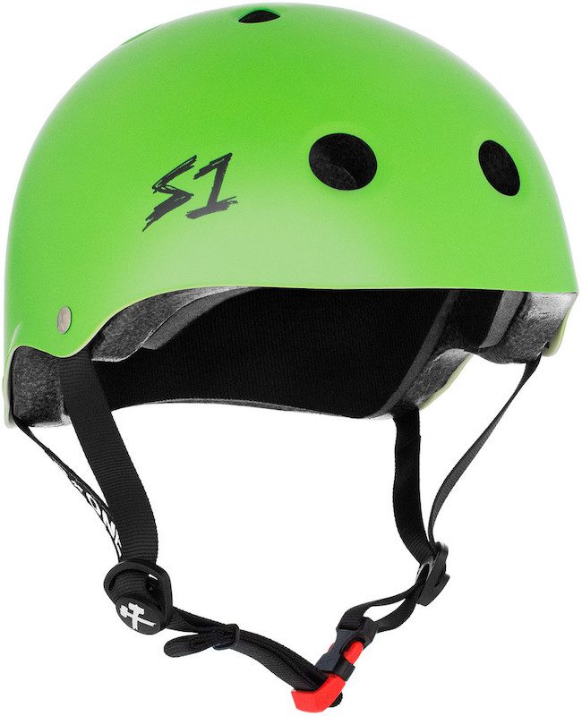 S1 Mini Lifer Helmet Bright Green Matte