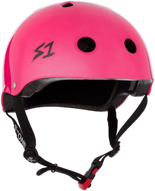S1 Mini Lifer Helmet Hot Pink Gloss