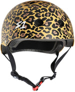 S1 Mini Lifer Helmet Tan Leopard Print Matte