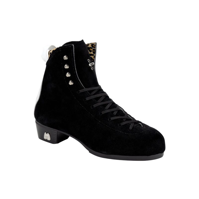 Moxi Black Jack Leopard Lining Roller Boot