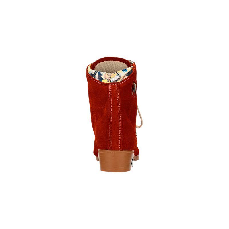 Moxi Lolly Poppy Red Boot