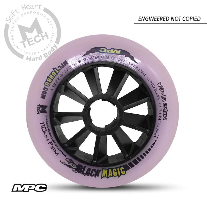 MPC BLACK MAGIC 125mm ウィール 6個 MPC Black Magic X-Firm Wheels – 80–125mm Inline Speed | Junk