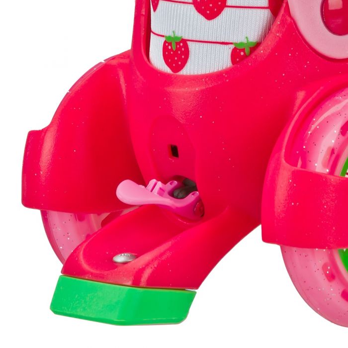 Roller Derby FUN ROLL Jr. Girl's Adjustable Roller Skates - Strawberry