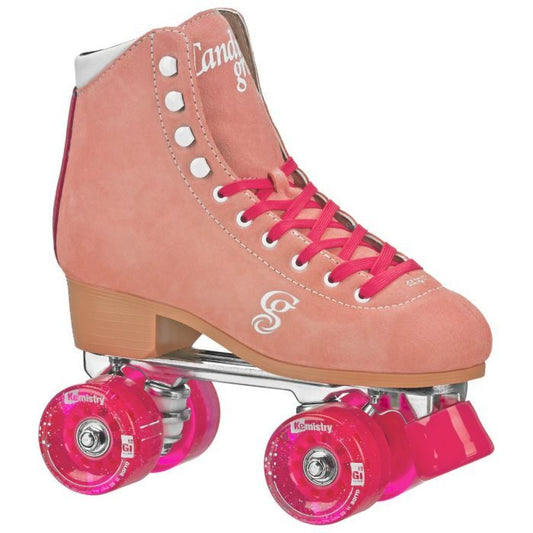 Roller Derby Candi Grl Carlin Peach Pink Quad Skates