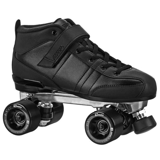 RD Pacer Aero Black Roller Skates