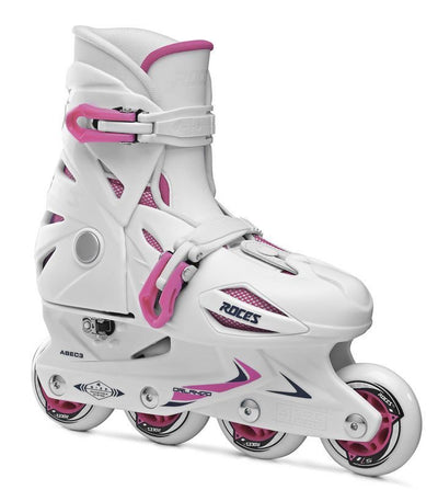 Roces Orlando III White Pink