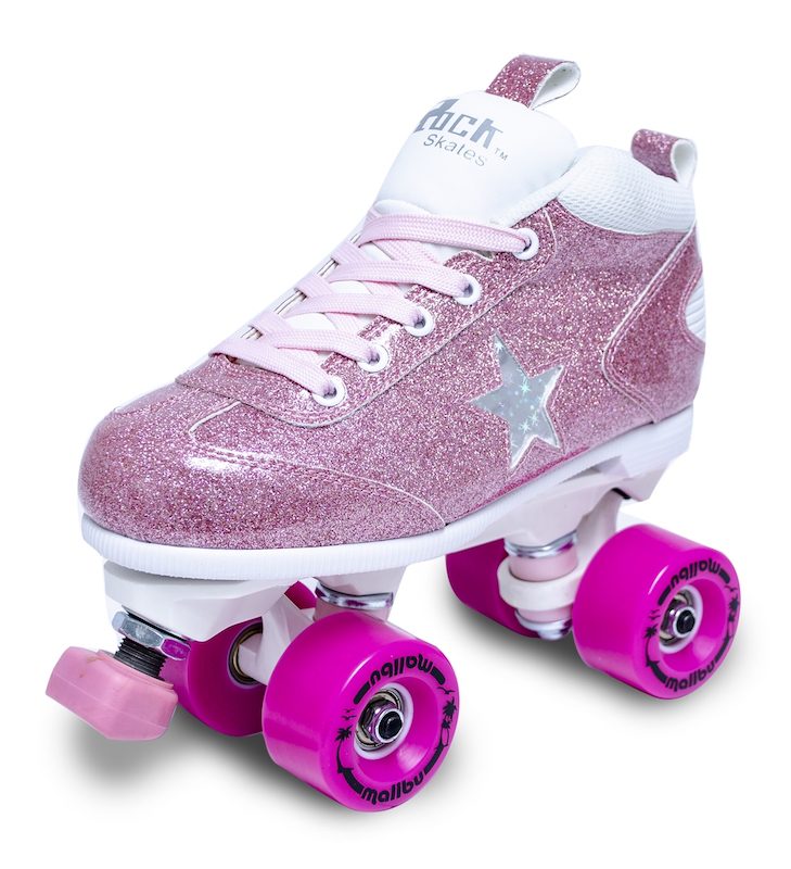 Patinando e Cantando: Patins quad Sure Grip Star Dust - aquele glam que