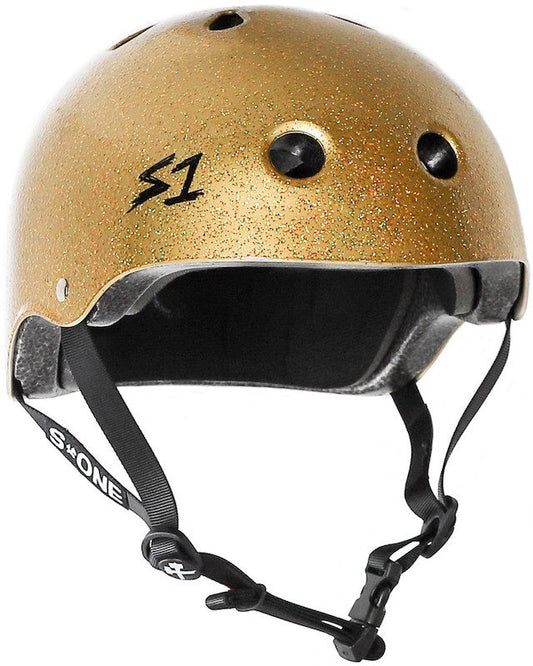 S1 Lifer Helmet Gloss Gold Glitter