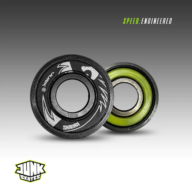 Junk Shaman 6IX Ball Ceramic + Black Titanium Bearings (16 Pack