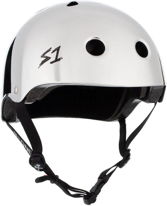 S1 Lifer Helmet Silver Mirror