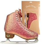 American Ice Skate Wrap Sparkle Light Pink