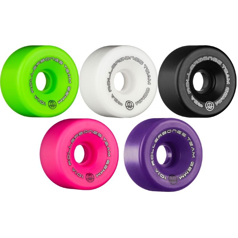 Rollerbones Team Logo 62mm Roller Skate Wheels