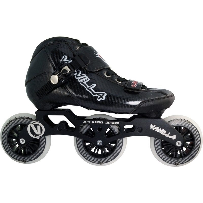 Vanilla Carbon Speed Junior Black Skate ROLLER SKATE USA