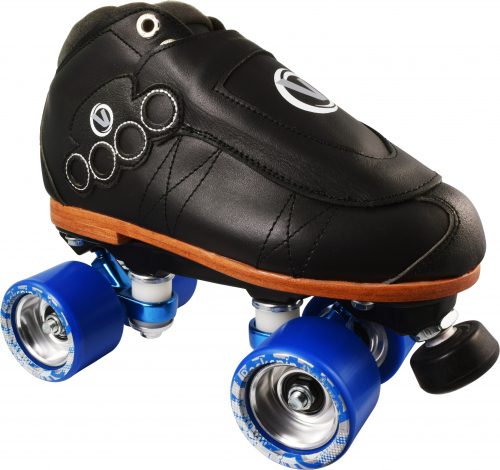 Vanilla Blackout with Deluxe Wheels Skate