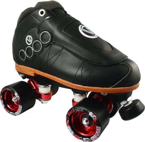 Vanilla Blackout with Remix Wheels Skate