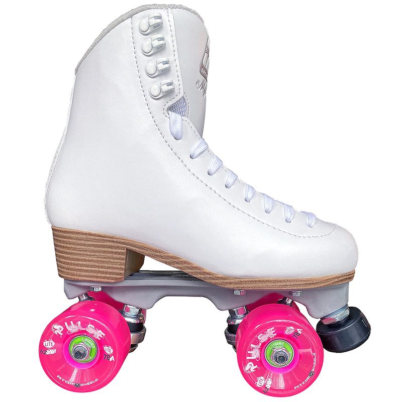 Jackson Mystique White Viper Nylon Outdoor Skate with Pulse Lite