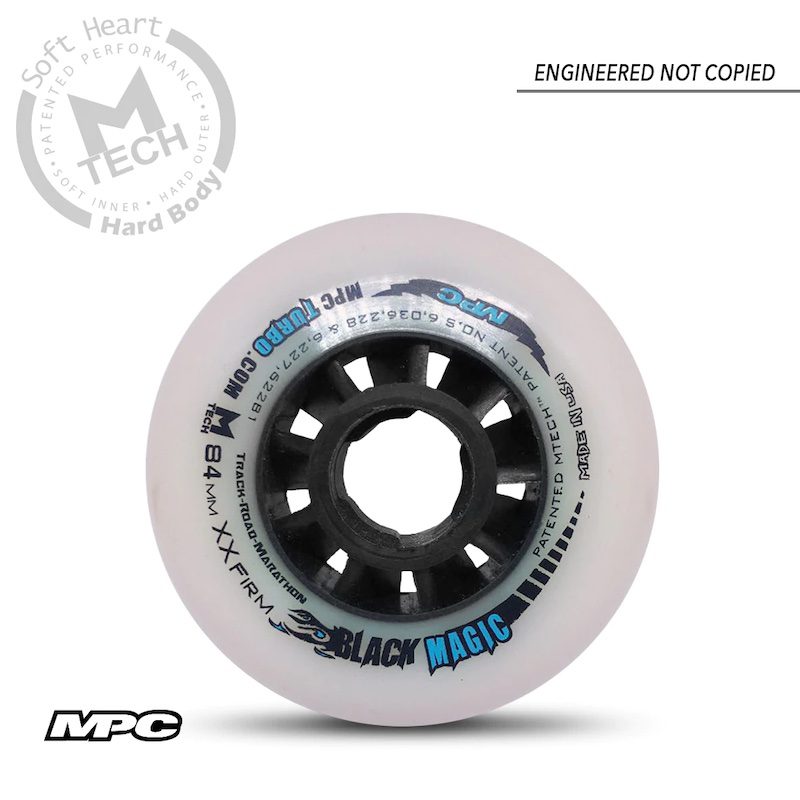 MPC Black Magic XXFirm Inline Speed wheels - ROLLER SKATE USA