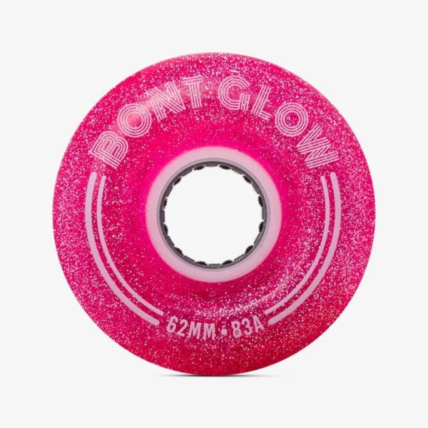 Glow Loveletterpink 1GlowLightUpLEDRollerSkate