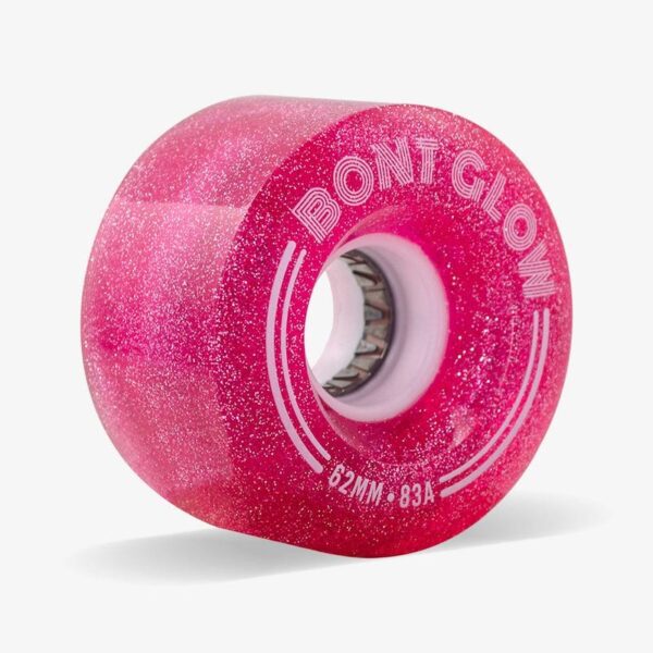 Glow Loveletterpink 2GlowLightUpLEDRollerSkate