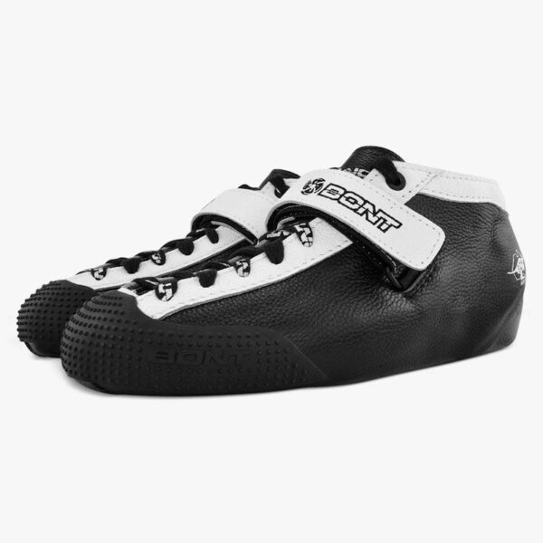 Hybrid Carbon Thick Leather BlackWhite Anglecopy