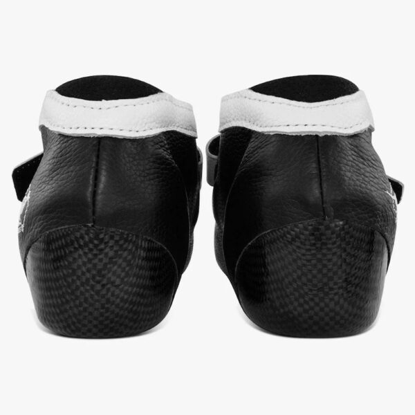 Hybrid Carbon Thick Leather BlackWhite Backcopy