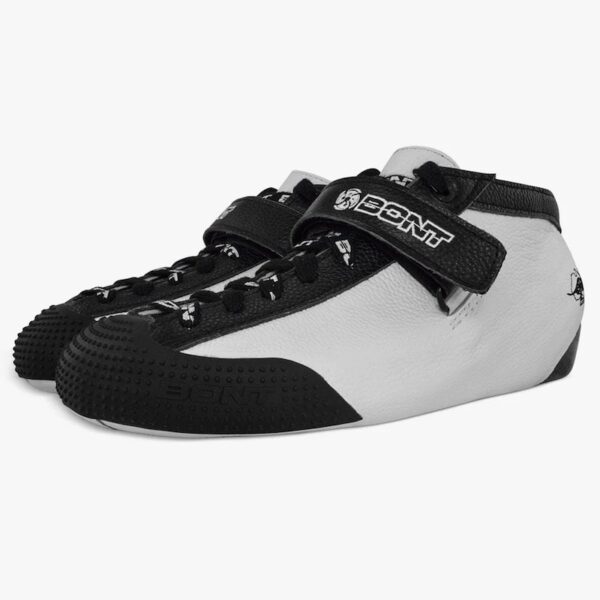 Hybrid Carbon Thick Leather WhiteBlack Anglecopy