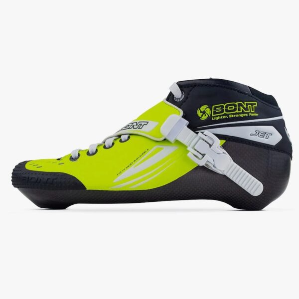 JETFluoroYellowBlackJet195mmInlineSkateBoots